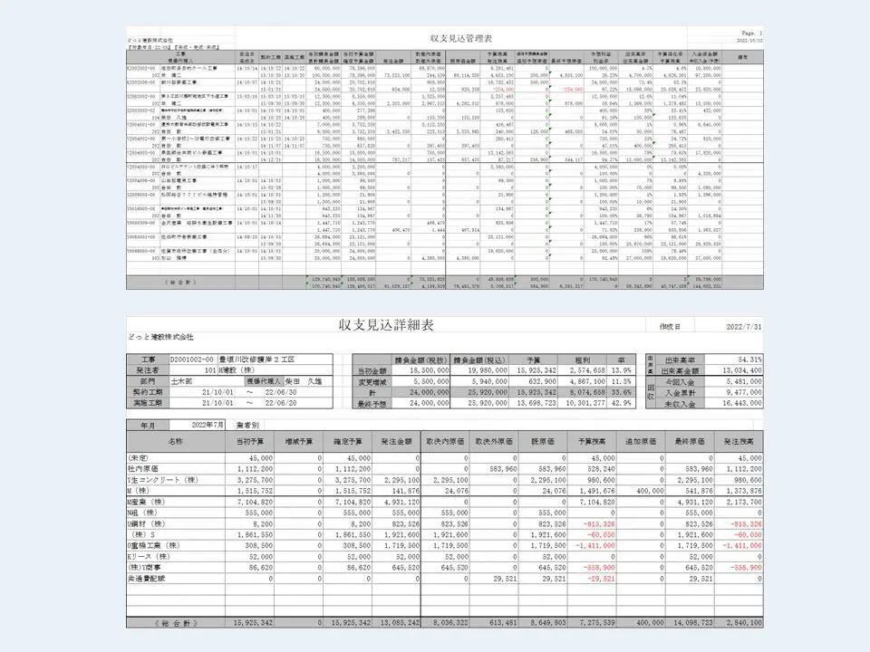 ○すべての建設業必見○実行予算・原価管理○Eｘ パッケージ版